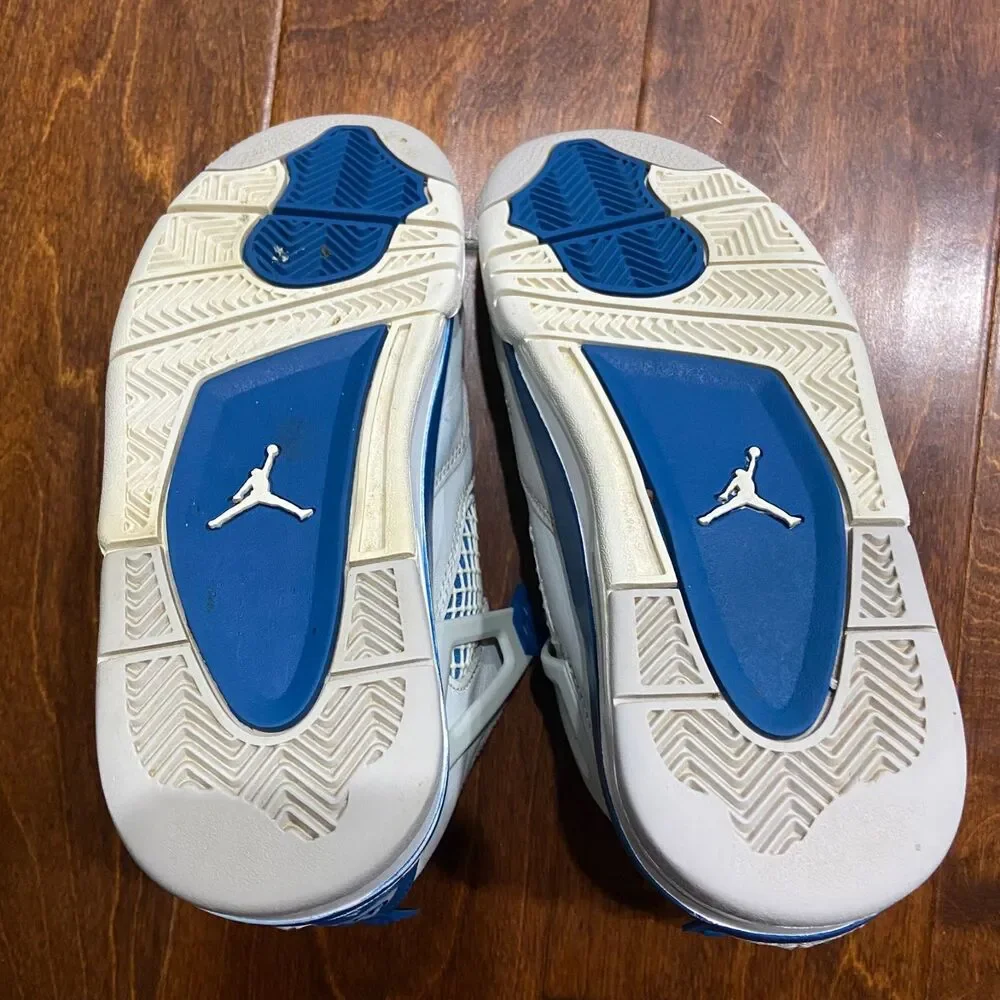 Nike Air Jordan 4 Retro GS Military Blue HF4281-141 2024 Size 4Y Women's 5.5
